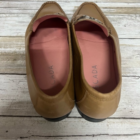 Escada Tan Leather Loafers - Picture 5 of 14